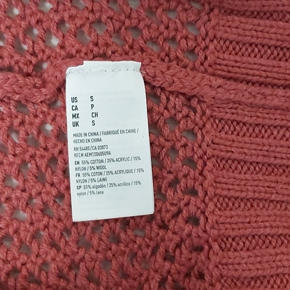 American Eagle Outfitters Pink Sweater - Picture 4 of 4